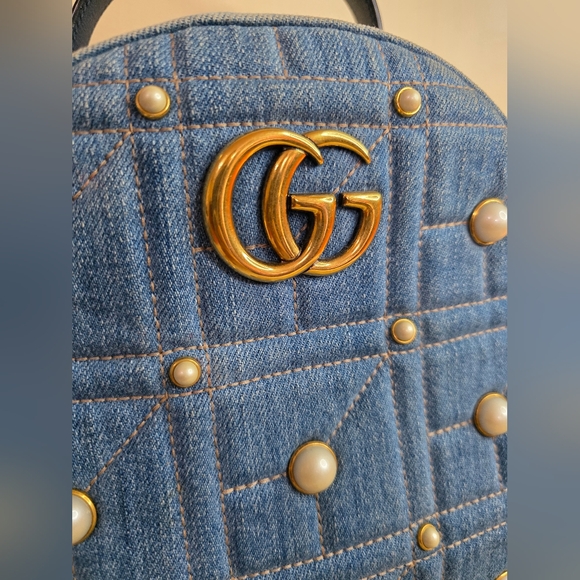 βSOLDβ π Gucci Marmont Backpack π - Picture 14 of 16